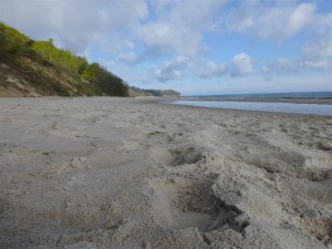 sloneczny klif plaża chłapowo